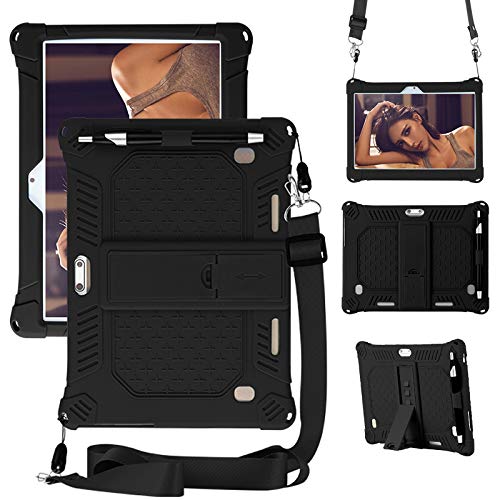 Case for MaiTing 10 Inch, Soft Kid Friendly Light Weight Build in Kickstand Protective Case for MaiTing 10 Inch, Black