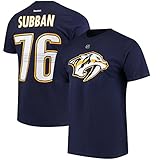 Outerstuff NHL Youth Team Color Player Name and Number Jersey T-Shirt (P.K. Subban, Medium 10/12)