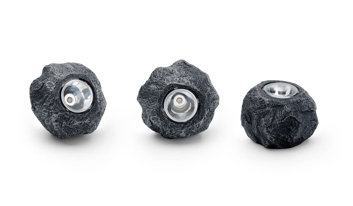 Pontec 87585 PondoStar LED Rocklight zestaw 3, czarny
