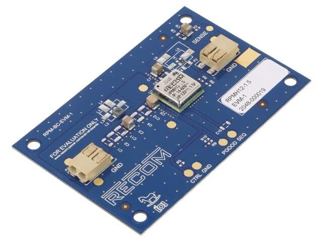 Convertisseur DC/DC abaisseur RPMH12-1.5-EVM-1 carte d'évaluation de tension