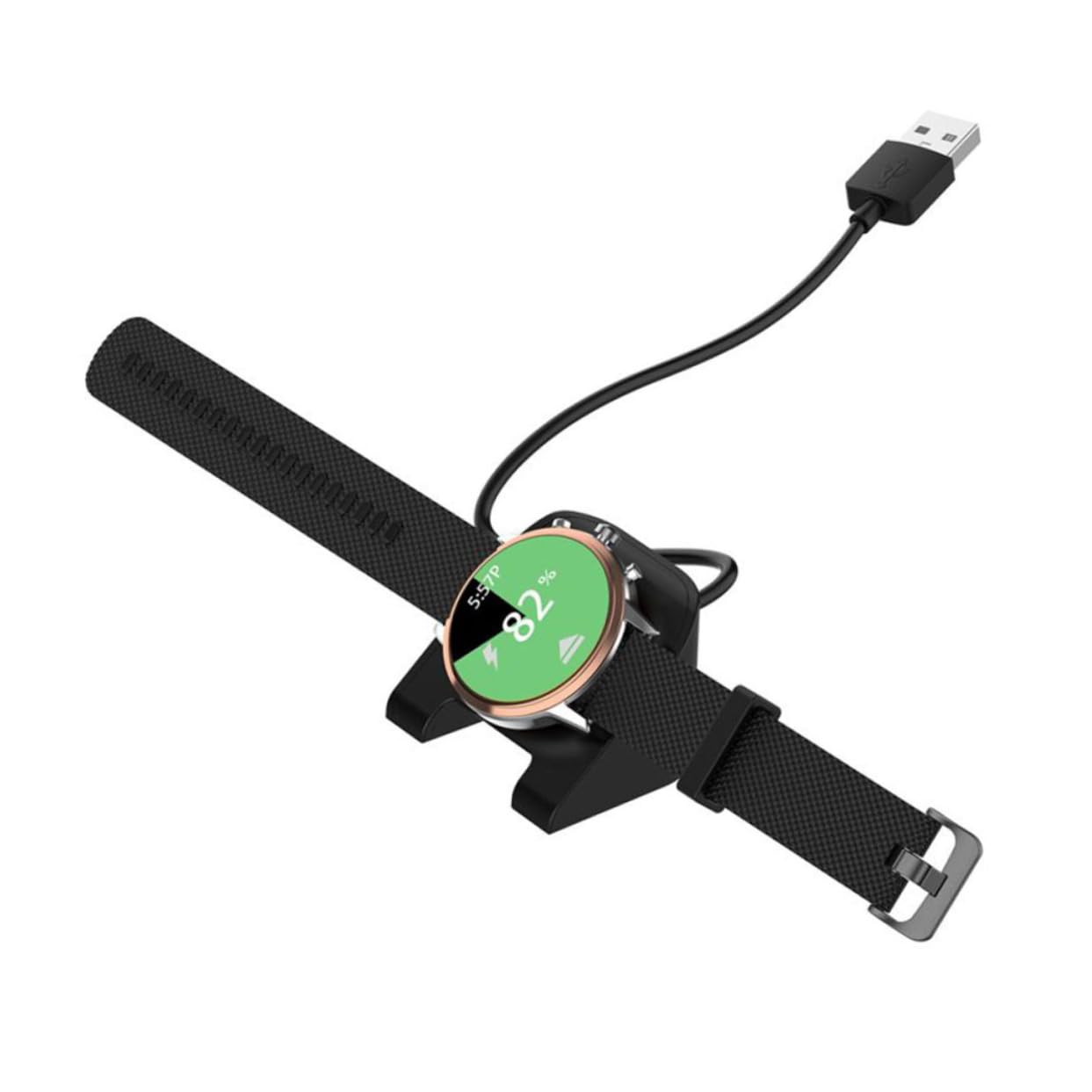 Housoutil 3pièces Chargeur USB pour Montre Connectée Gen Et Gen Station De Charge Pratique Et Compacte Design Élégant Et Sécurisée Compatible avec Dispositifs USB