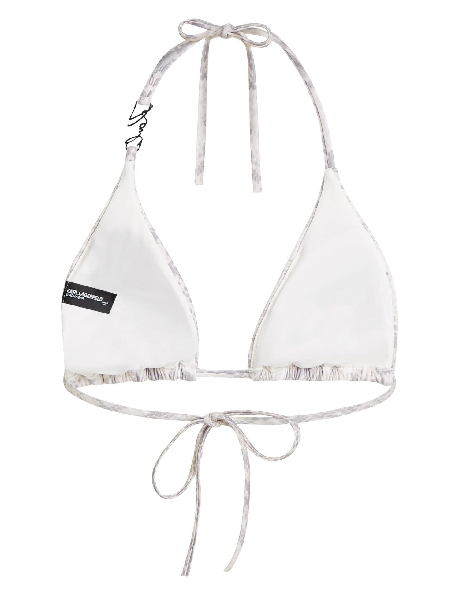 KARL LAGERFELD Triangolo Bikini top