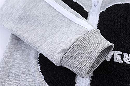 Image of Mud Kingdom Cute Little Boy Outfits Cartoon Zip Up Hoodies and Pants