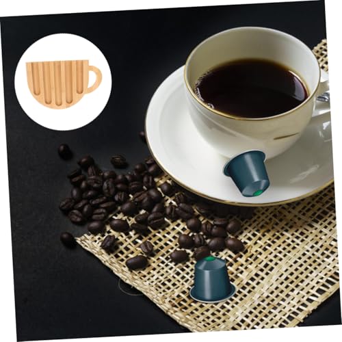 Porte-capsules vertical compact pour optimiser le rangement du café - 4