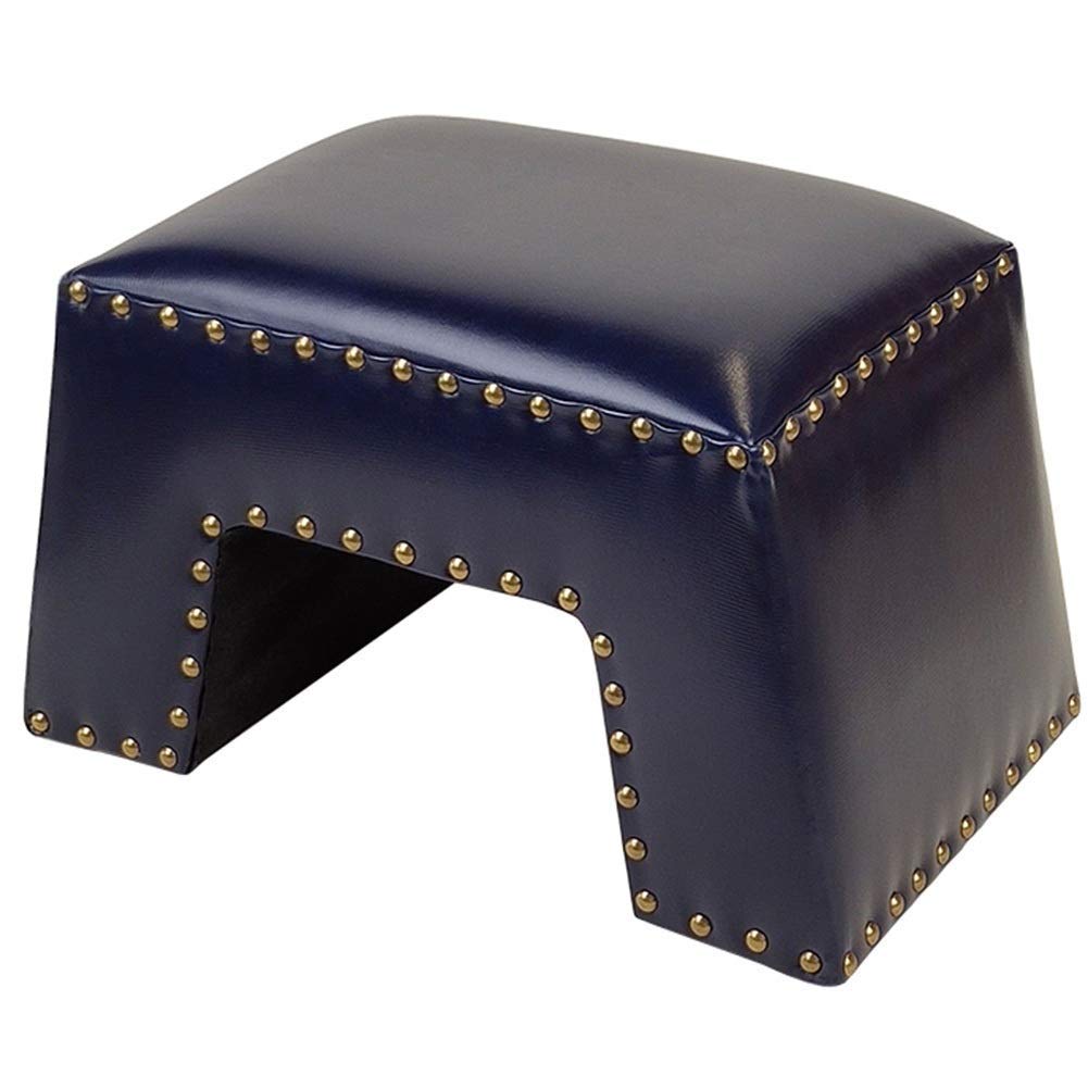 Taburete para niño y reposapiés para piano creativo MU con asiento de piel