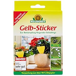Neudorff 33433 Gelb-Sticker 10 Stück