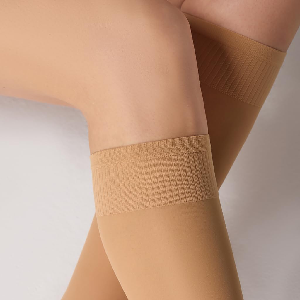 Solidea Gambaletti velato MISS RELAX 70 SHEER PUNTA APERTA A INFRADITO Calze a compressione graduata 12/15 mmHg