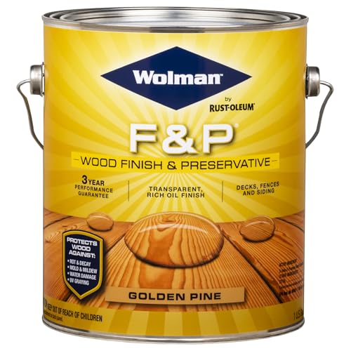 Wolman 14426 F&P Oil-Based Wood Finish & Preservative Transp...