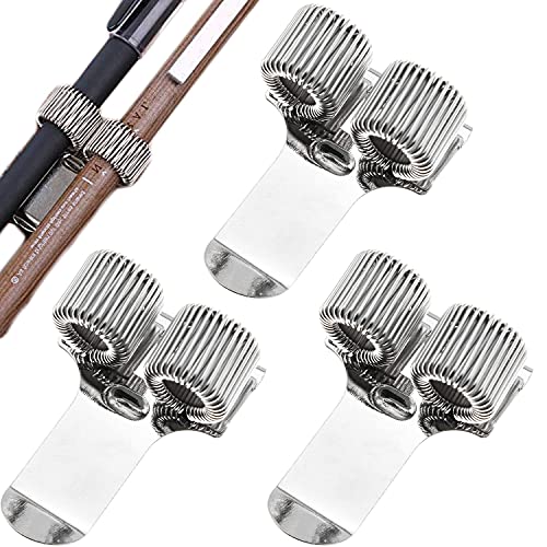 3 soportes para bolígrafos, clip de bolsillo, doble metal para clip de bolsillo, soporte para lápiz metálico, ideal para hogar, oficina, doctores, enfermerías, piloto (plateado) Cover