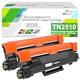 Cartuccia toner compatibile TN-2510 TN2510 Capacità standard 1200 pagine 2 neri per Brother MFC-L2800DW L2827DWXL L2835DW L2860DWE HL-L2400DW L2445DW L2447DW DCP-L2660DW L2620DW L2627DWXL L2665DW