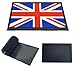 2 Pack PVC UK British Country Flag Patch,PVC Country Flag Hook and Loop Patches for Backpacks Jackets Hat,2x3 Inch.
