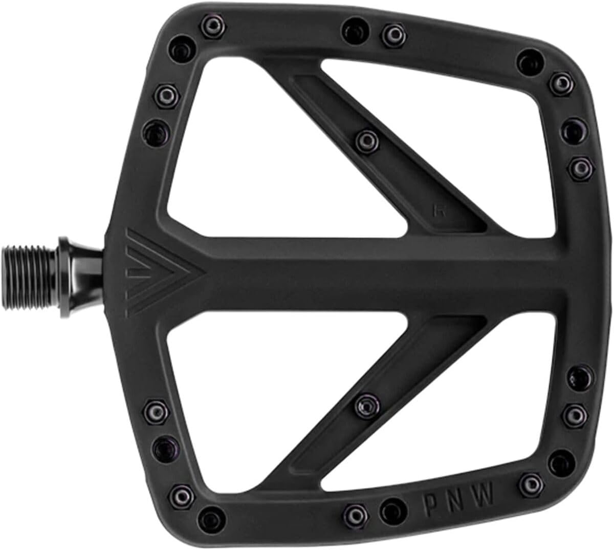 Range Composite MTB Pedals – Nylon Flat Mountain Bike Pedals – Sealed Bearings – Wide Platform – Multiple Colors