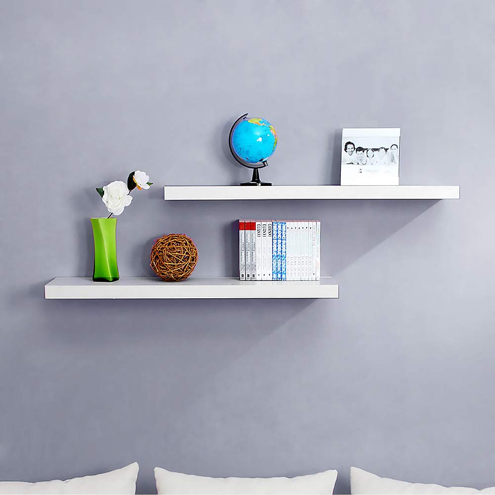 Set of 3 Floating Wall Shelves,Wooden Shelves for Wall,Home Storage