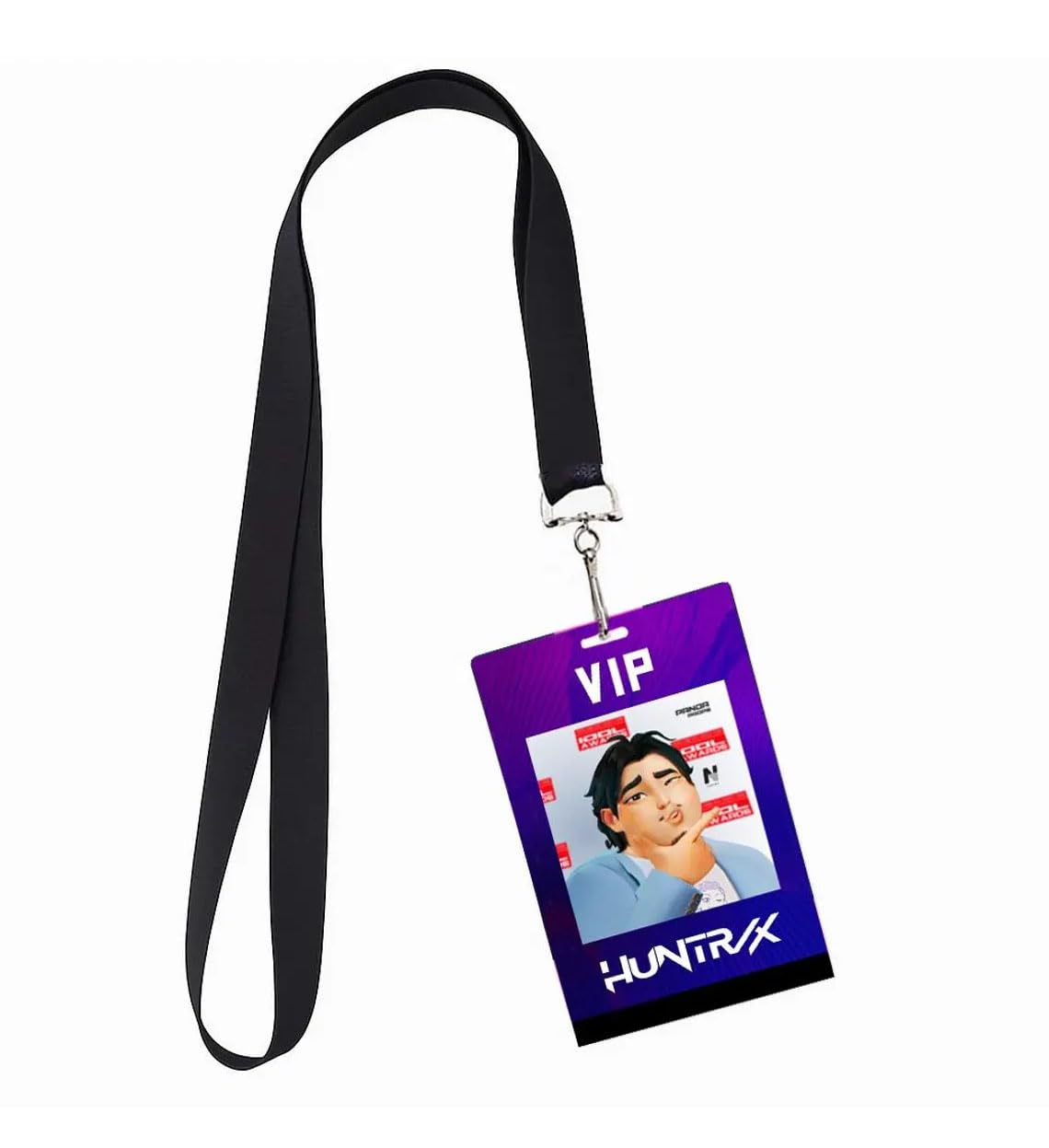 Amazon.com: Bobby VIP Pass ID Badge Lanyard PVC Cosplay Costume