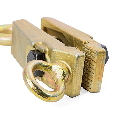 Xtremepowerus 5 Ton 2 Way Auto Body Clamp For Top & Straight Repair Tool Kit, Self-Tightening Frame Pull Clamp Grips #TOP1