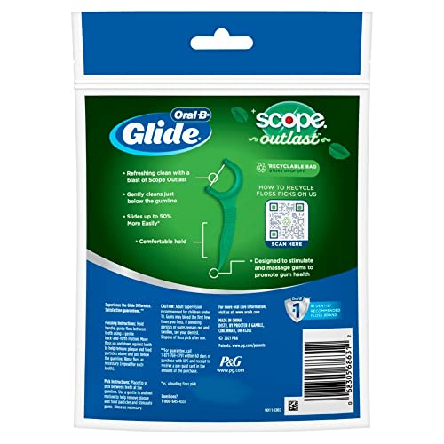 Oral-B 80242936 Glide Complete Floss Picks, Dental Floss Picks thumb #9