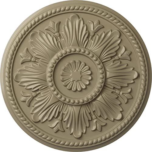 Image of Ekena Millwork CM18EDGDF Edinburgh Ceiling Medallion, Gobi Desert