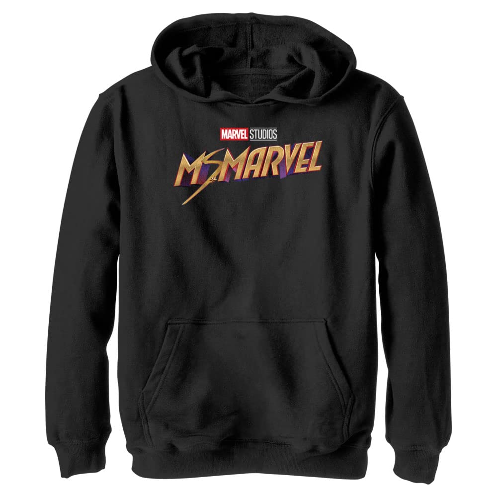 Marvelboys Ms. Marvel Bronze Movie Logo Boys Hoodie