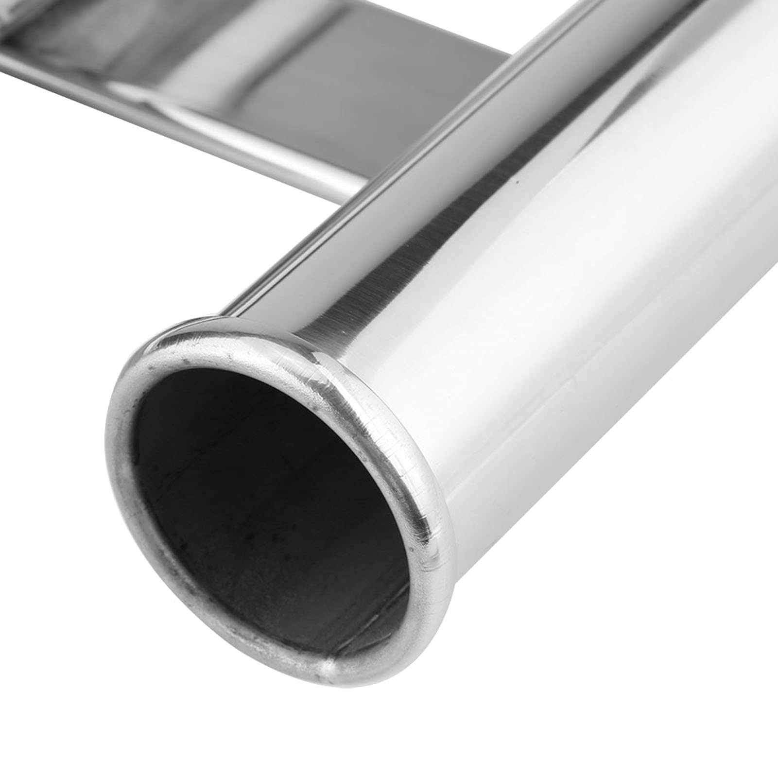 Supporto per Canna da Pesca, Design in Acciaio Inox, per Utilizzo | Anticorrosione, installazione semplice, uso marino, design a 3 supporti
