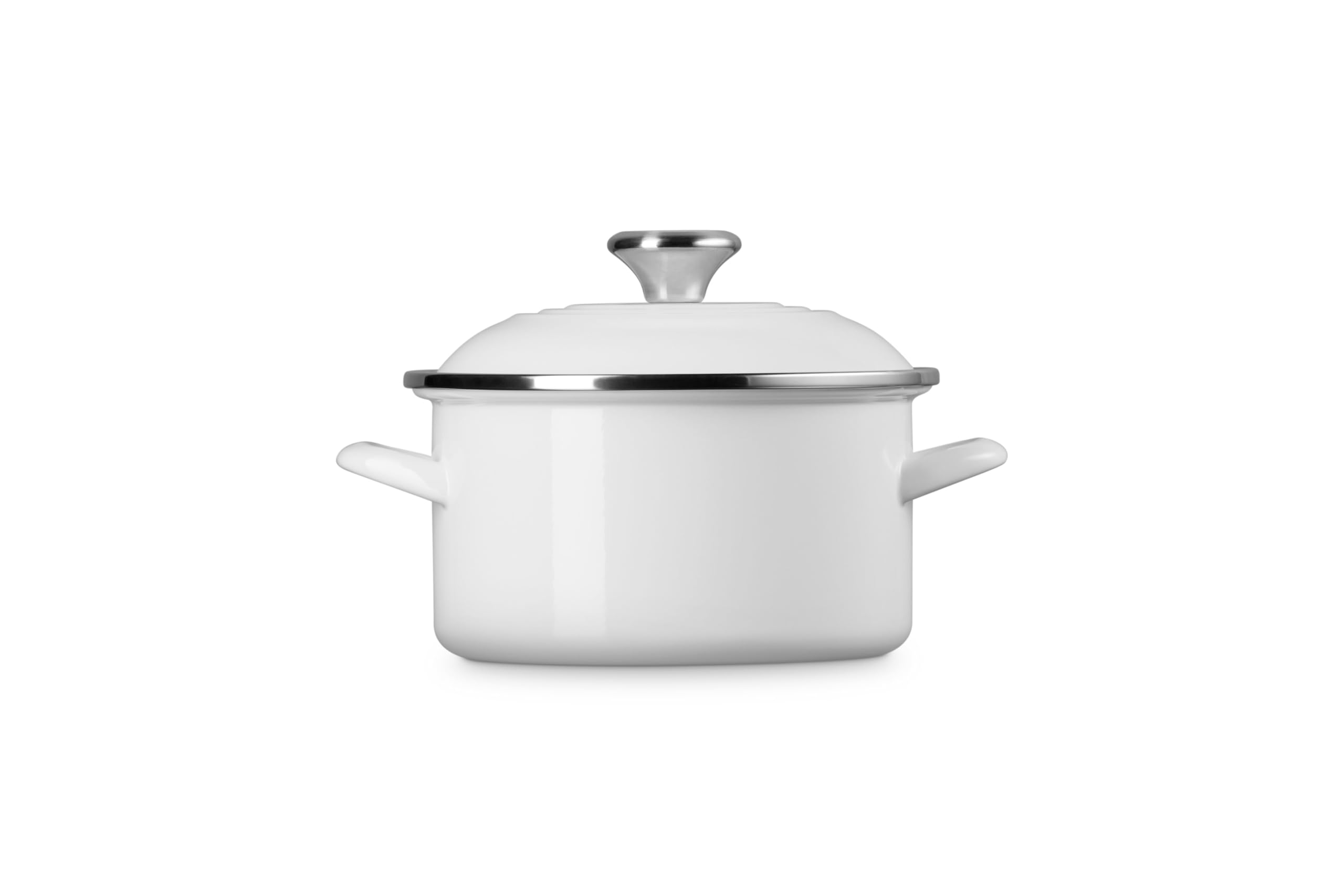 「新品」 LE CREUSET STOCKPOT WHITE Amazon.com: Le Creuset Enamel on Steel Traditional Petite Stockpot