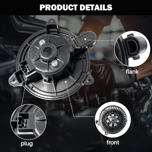 Image of 700359 AC Heater Blower Motor Fan Front Fit for Ford 2015-2023 Transit-150, Transit-250, Transit-350, Transit-350 HD, 2022-2023 E-Transit BK2Z19805A, BK2Z19805B, BK2Z19805C, PM4063