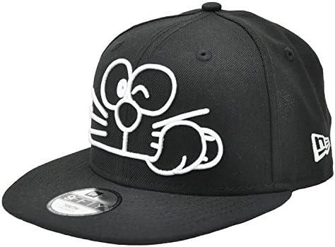 Amazon ニューエラ キッズ キャップ New Era Kid S Youth 9fifty ドラえもん フェイス ブラック ホワイト 帽子 コラボ Onesizefitsmost ブラック 帽子 通販
