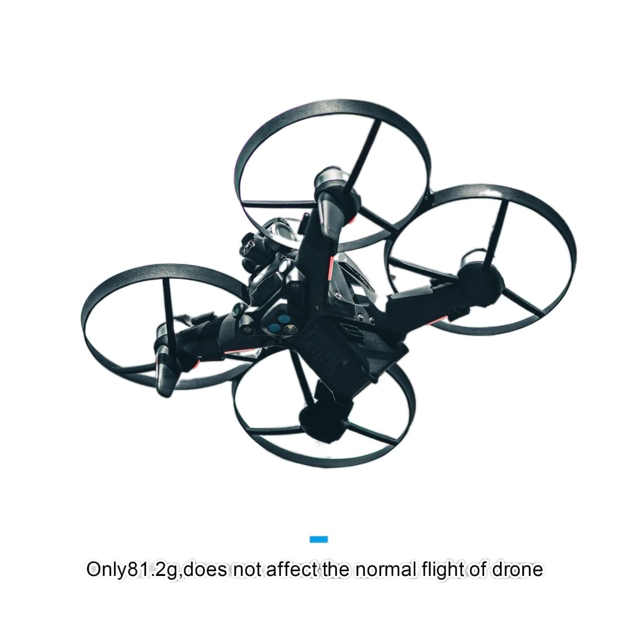 GreeSafety Accesorios para Drones Drone Propeller Guards Hélices integradas Blindaje Anillos Protector for dji FPV Drone Accesorios