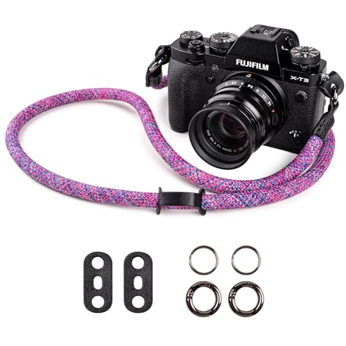 VOVMOEYA Camera Strap,Camera Neck Strap shoulder strap for Fujifilm XS20 XT5 XH2S Nikon Zf Z8 Z30 Canon EOS R6 R7 R8 R10 R50 Sony A6400 A6700 A7C II A7IV Camera Strap Rope