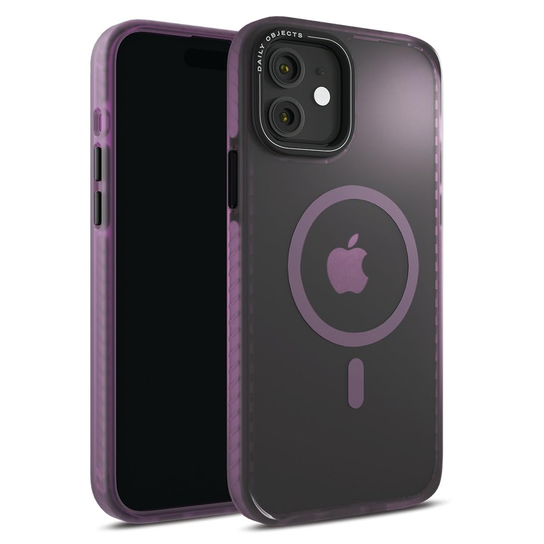 DailyObjects Polycarbonate Case For iPhone 12 Compatible With Mag-Safe Wireless Charging,Purple Nimbus Slim Shockproof Back Cover (B0CQT8FJFH) Amazon Price History, Amazon Price Tracker