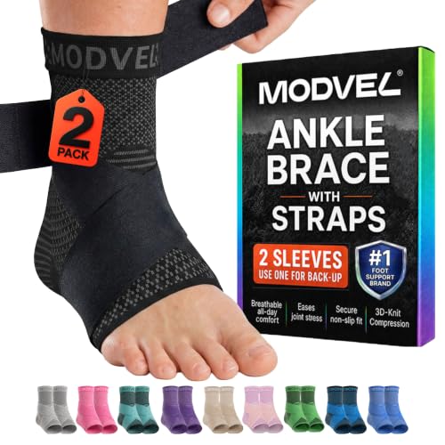 Image of MODVEL Professional Knee Brace | Knee Compression Sleeve Support | FSA or HSA eligible | Medical Grade Knee Pads for Running, Meniscus Tear, ACL, Arthritis, Joint Pain Relief.