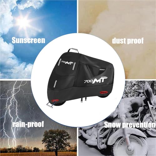 Housse de moto imperméable CF Moto 700MT bâche anti-UV robuste - 7