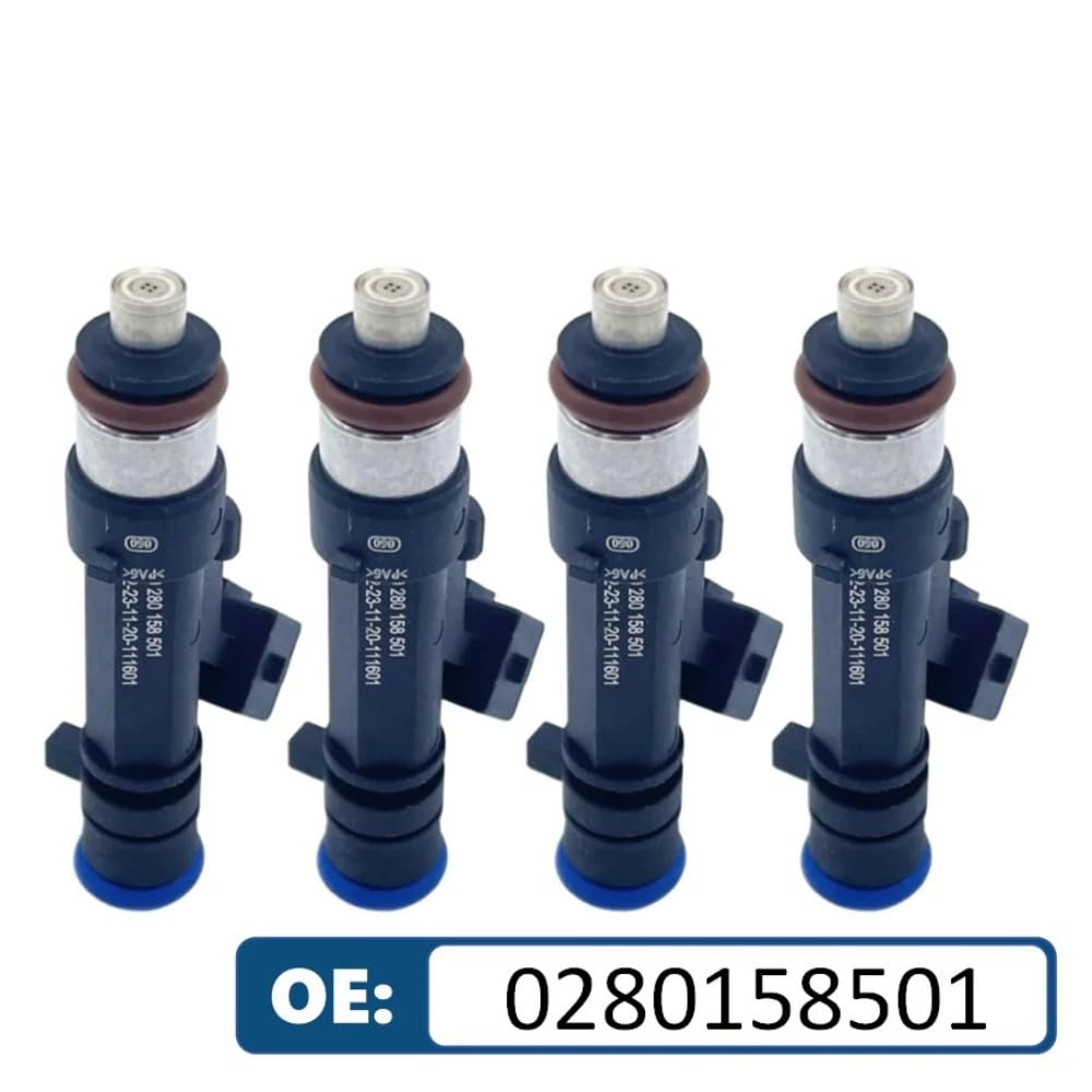 0280158501 Pasuje do 4 sztuk wtryskiwaczy Odpowiednie 1,2 l 1,4 l