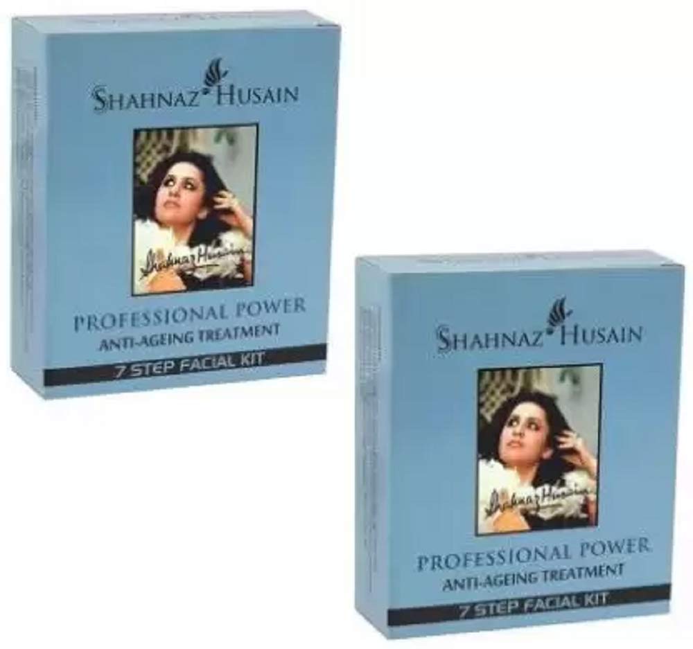Shahnaz HusainProfessional Power Anti Ageing Treatment Facial Kit, Cream, 63 ml, 2 Count