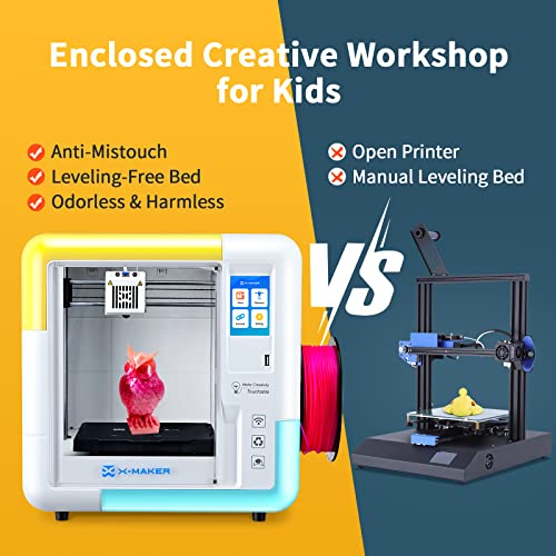 Aoseed PLA FILAMENT FAMILY PACK X-Maker 3D Printer For Kids And Beginners thumb #3