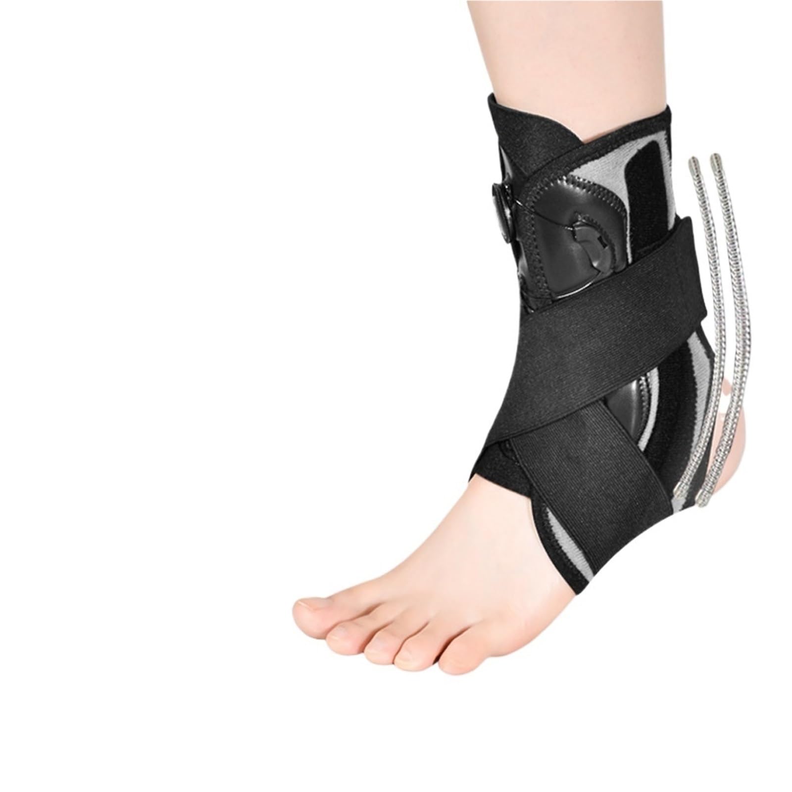 Verstellbare Sprunggelenkbandage 1PC Knöchelbandage Verstellbarer Kompressionsgurt Männer Frauen