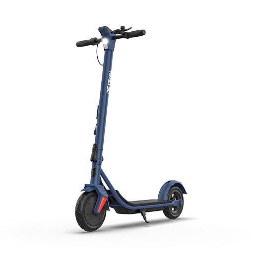 Jetson Shield Ultra-Lock Electric Scooter – Foldable Frame, Electronic NFC Lock, Range of Up to 18 Miles, Ages 12+, Navy, JTGESC-NAV