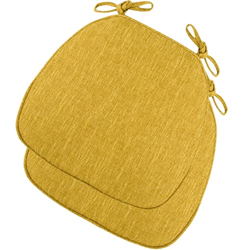 Coussin de chaise en fer à cheval Soft DCushs 41x41 cm respirant