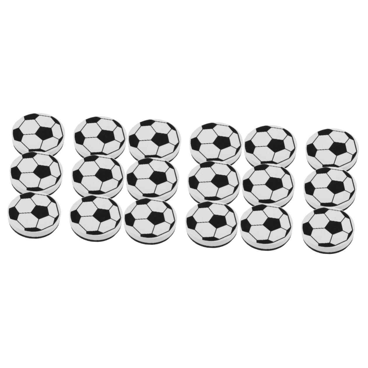 NUOBESTY 18stücke Magnetische -whiteboard-radierer Kreative Runde Form Für Lehrer Schüler Büro Perfektes Zubehör Für Whiteboards Und Tafelwischen