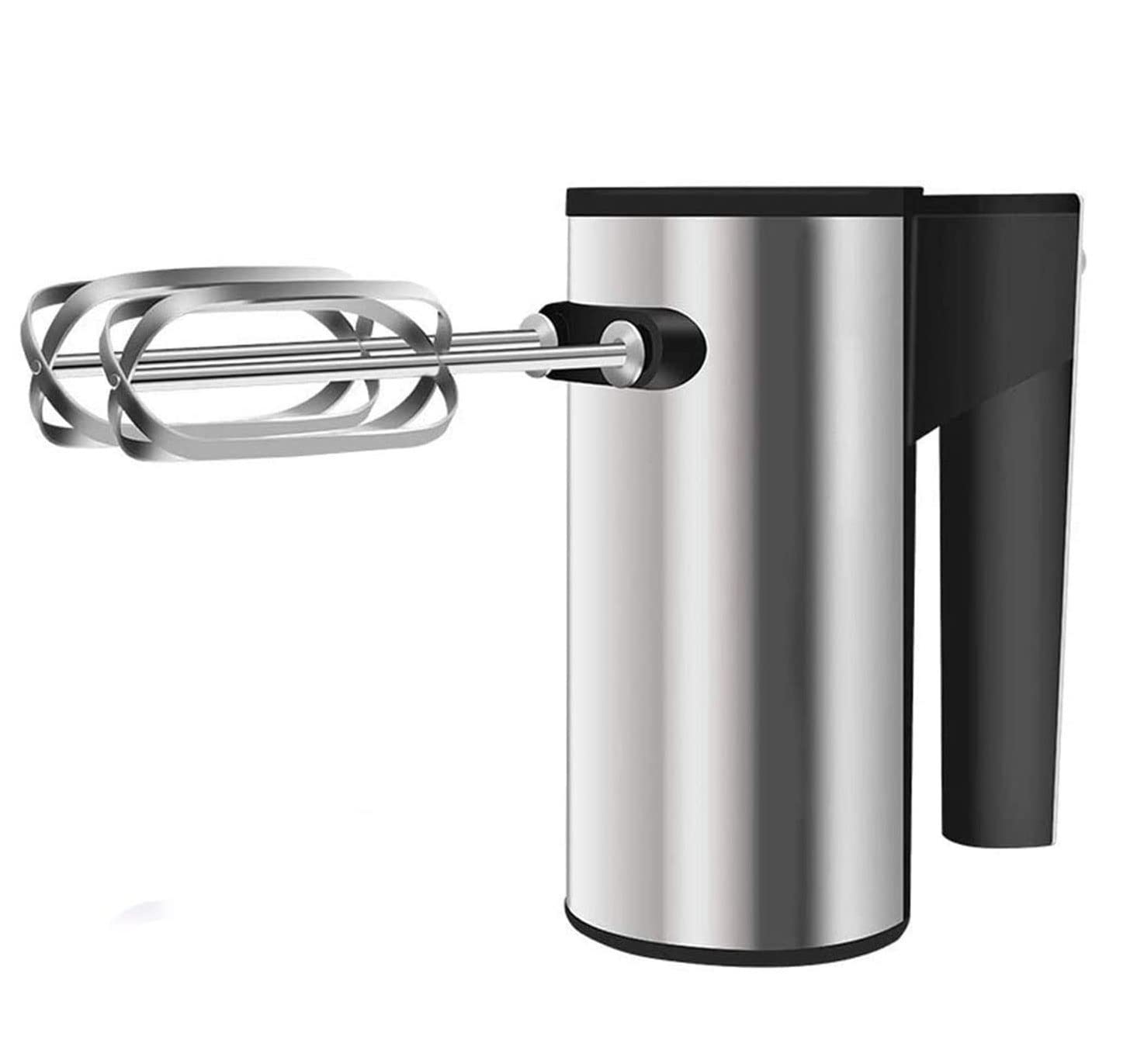 SMSOM Electric Hand Mixer Powerful Handheld Mixer with 5-Speed 200W 4 Stainless Steel Accessories for Whipping Baking Cake