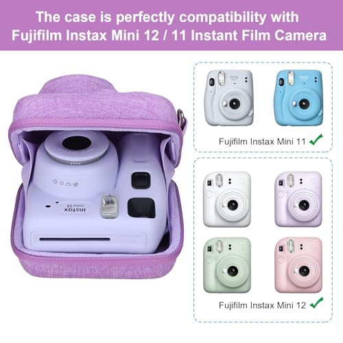 Maleta rígida para cámara Fujifilm Instax Mini 13 verde menta miniatura 3