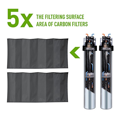 Everpure H-1200 Drinking Water Filter System (EV9282-00). Quick Change Dual Cartridge System. Commercial Grade Water Filtration and Lead Reduction