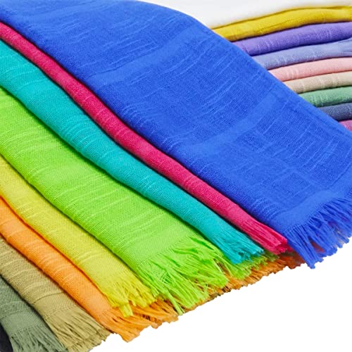 WKG コットンマフラー 泉州製 日本製 約29cm × 130cm の商品画像 9