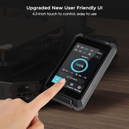 Miniatura 7 de Impresora 3D Creality Ender 3 S1 Pro con Sprite Extrusora Pro Kit CR Touch Auto Nivelación 572.0 F Boquilla de alta temperatura Hoja PEI, compatible