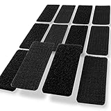 Kennzeichenhalter Klett - STVZO KONFORM - Kennzeichenhalter Rahmenlos - wetterfest für PKW & Motorrad 2er-Set - unsichtbare Kennzeichenhalter optimal für 1 Fahrzeug - Nummernschildhalterung Auto