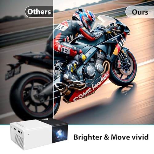 iTJQ Mini Projector VF200BLACK の商品画像 1