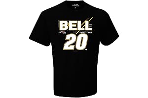 Christopher Bell 2024 Name and #20 T-Shirt Black