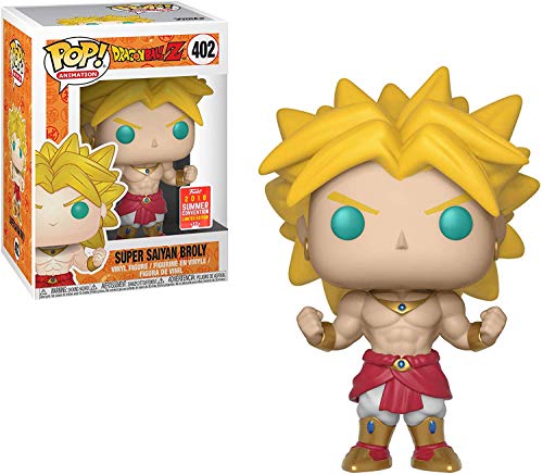 Funko Pop! Animación: Dragonball Z #402 - Super Saiyan Broly (Edición Limitada de la Convención de Verano 2018)
