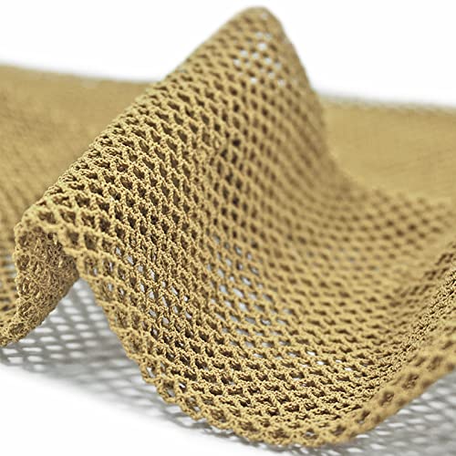 Image of DANCEYOU Fishnet Tights Professional Padded Footed Latin Seamless Stockings for Women and Girls