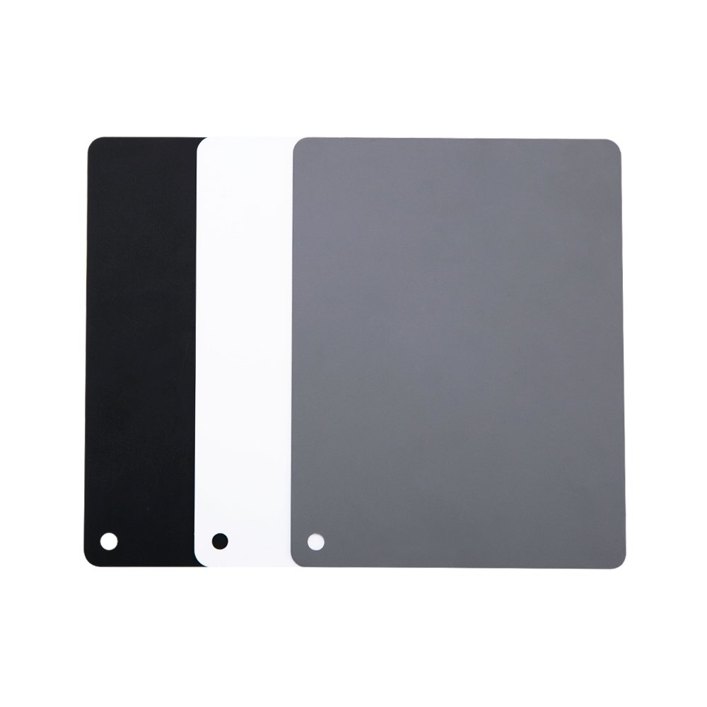 GWBCC-VP Colour Card 4-in-1 Grey White Balance Colour Card For ...