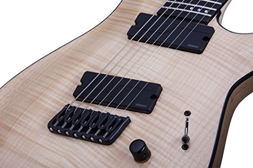 Schecter 1366 Guitare électrique solide 7 cordes Naturel brillant - Les Beatles, Paul McCartney, John Lennon, RIngo Starr, George Harrison Schecter 1366 Guitare électrique solide 7 cordes Naturel brillant – Image 5